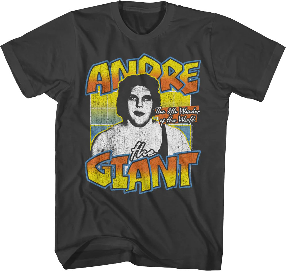 Vintage 8th Wonder Of The World Andre The Giant T-Shirt