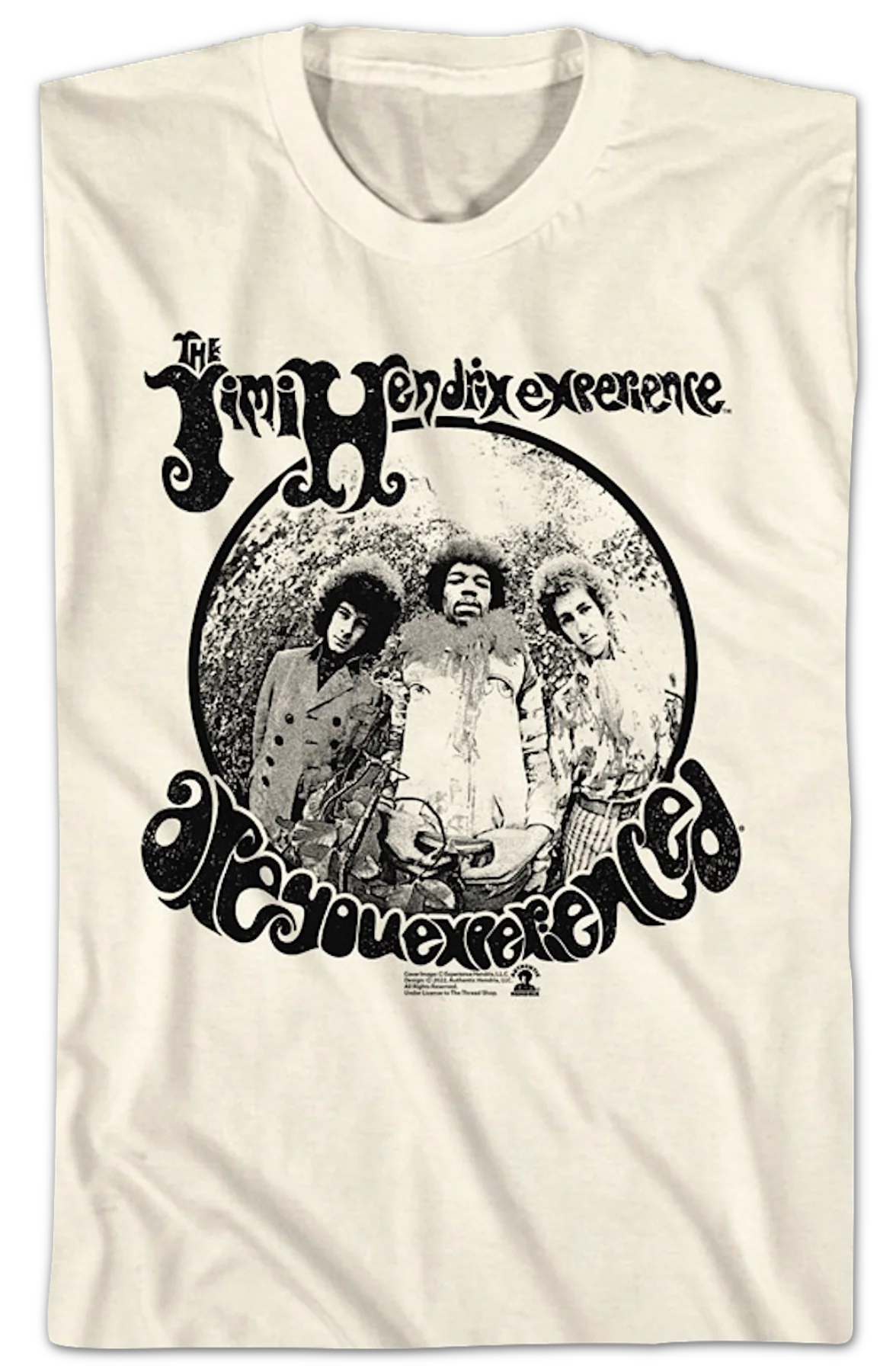 Vintage Are You Experienced Jimi Hendrix T-Shirt - Image 2