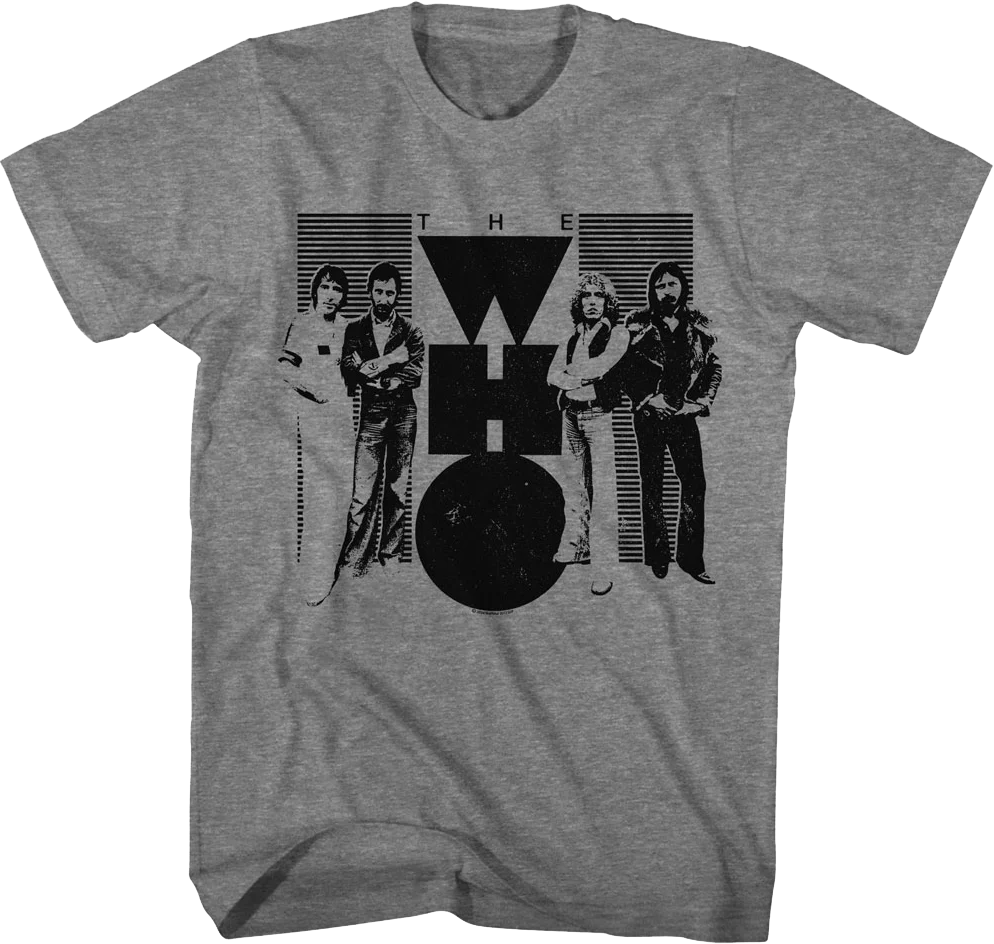 Vintage Band Photo The Who T-Shirt