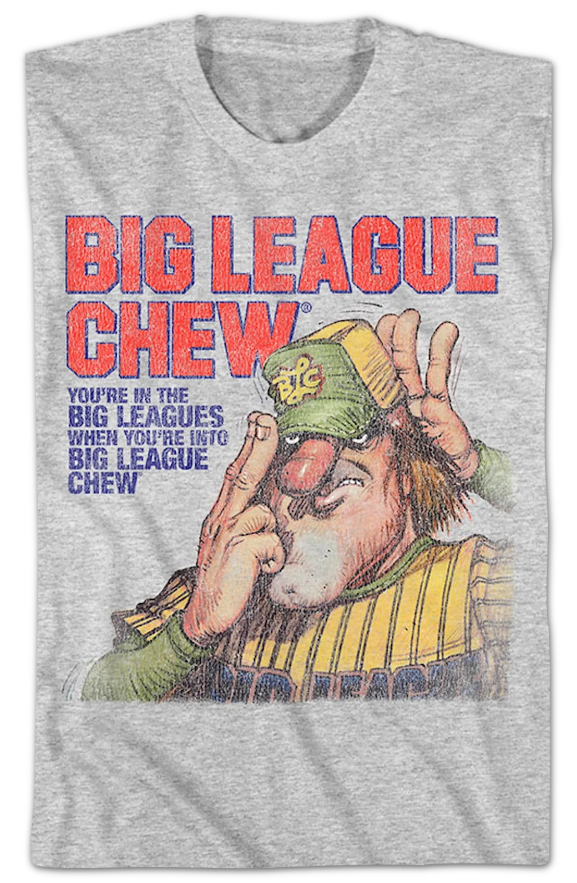 Vintage Big Leagues Pitcher Big League Chew T-Shirt - Image 2