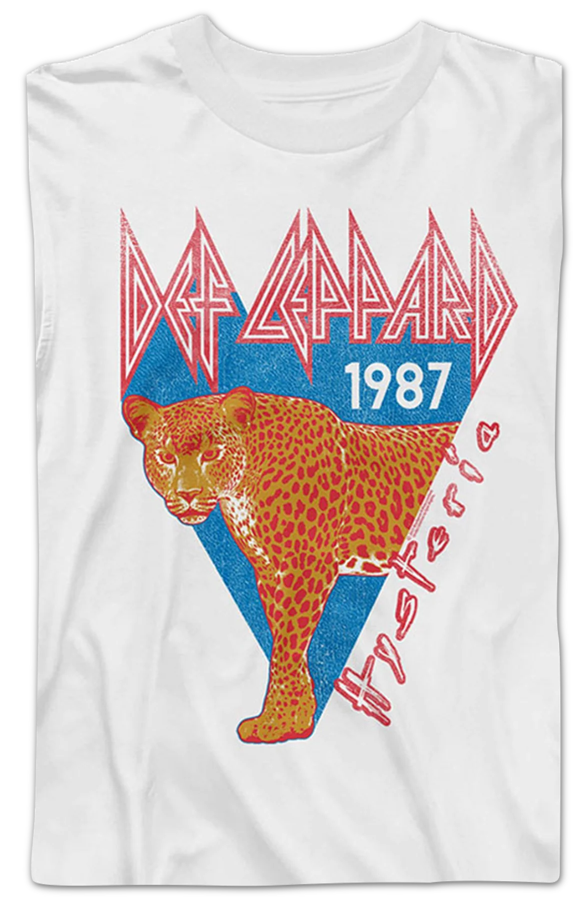 Vintage Hysteria 1987 Def Leppard Long Sleeve Shirt - Image 2