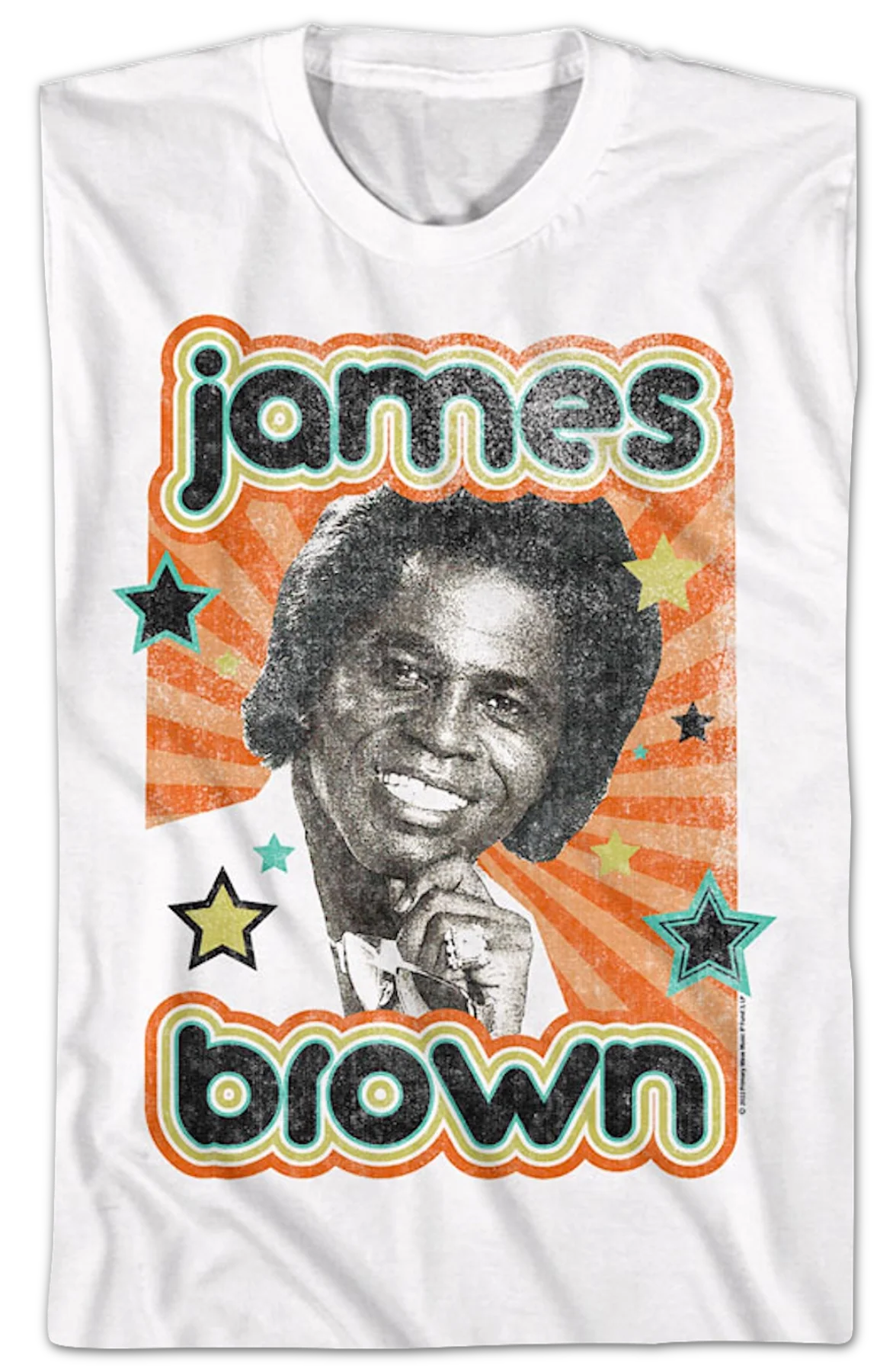 Vintage James Brown T-Shirt - Image 2