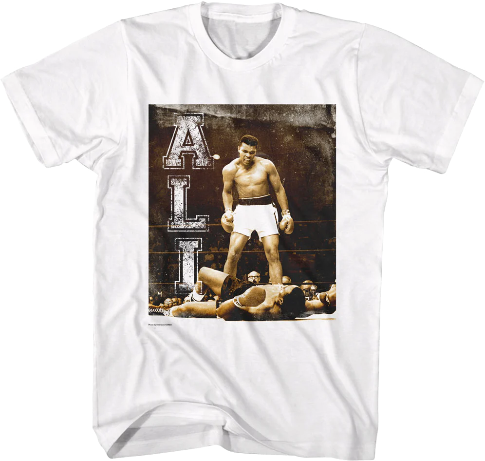 Vintage Knockout Pose Muhammad Ali T-Shirt