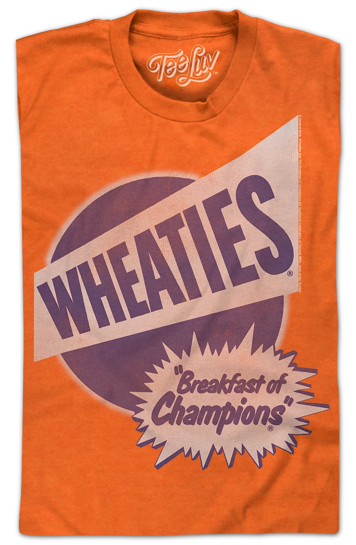 Vintage Orange Wheaties T-Shirt - Image 2