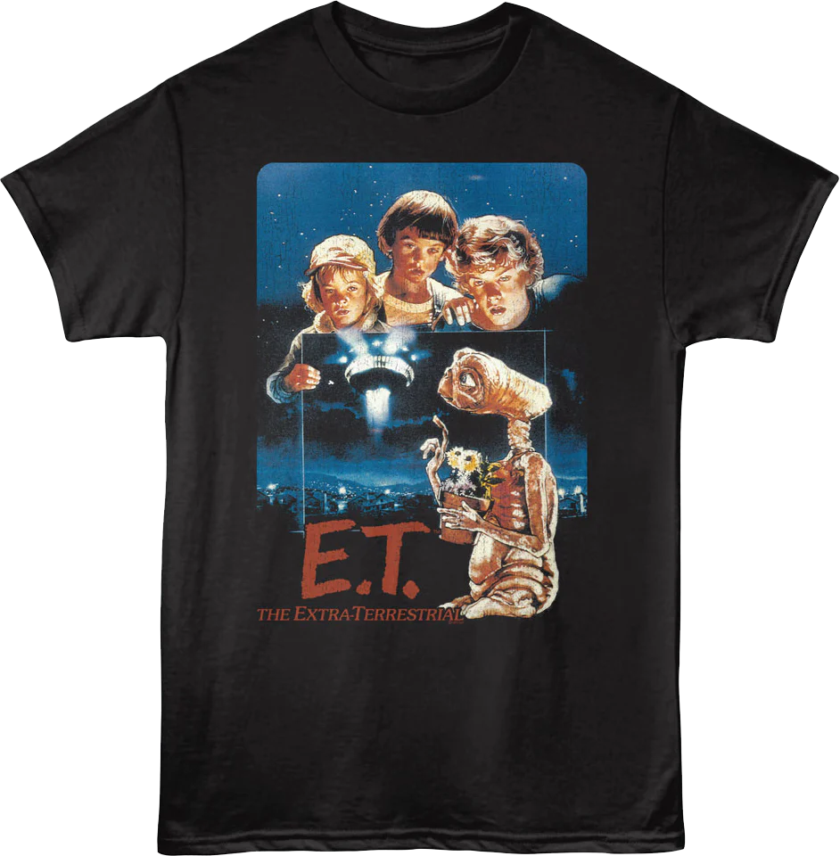 Vintage Poster E.T. The Extra-Terrestrial T-Shirt
