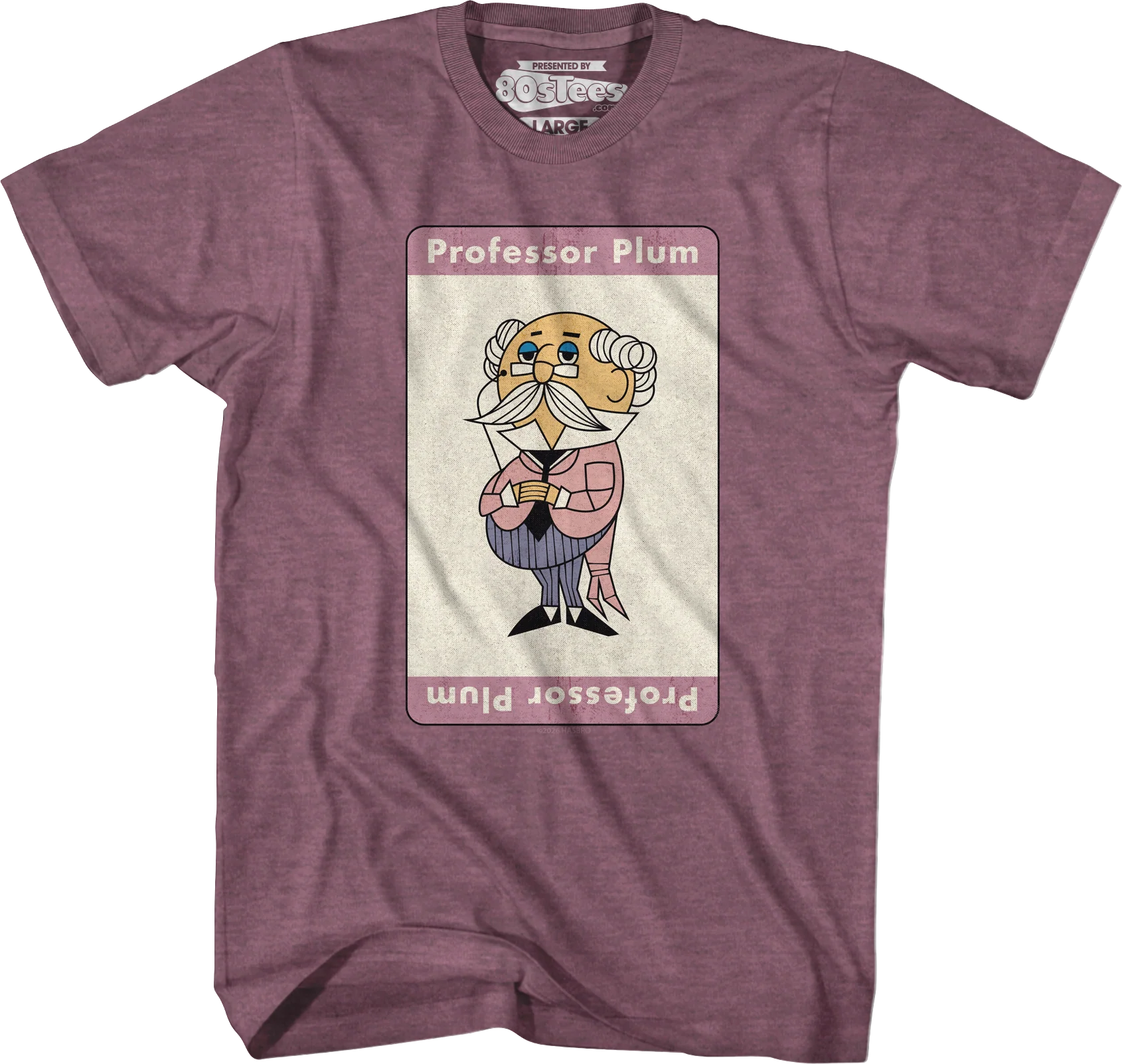 Vintage Professor Plum Clue T-Shirt - Image 5