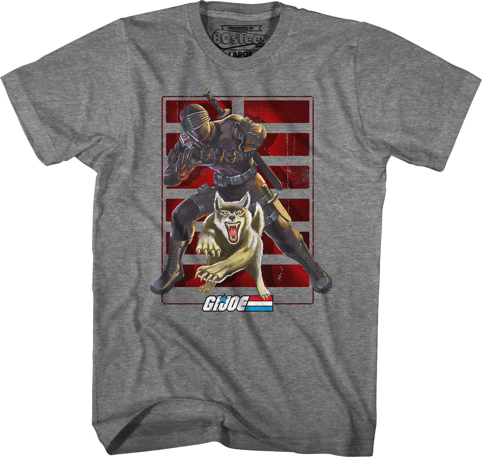 Vintage Snake Eyes & Timber GI Joe T-Shirt - Image 3