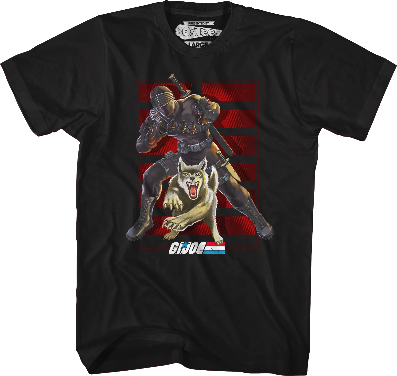 Vintage Snake Eyes & Timber GI Joe T-Shirt - Image 5