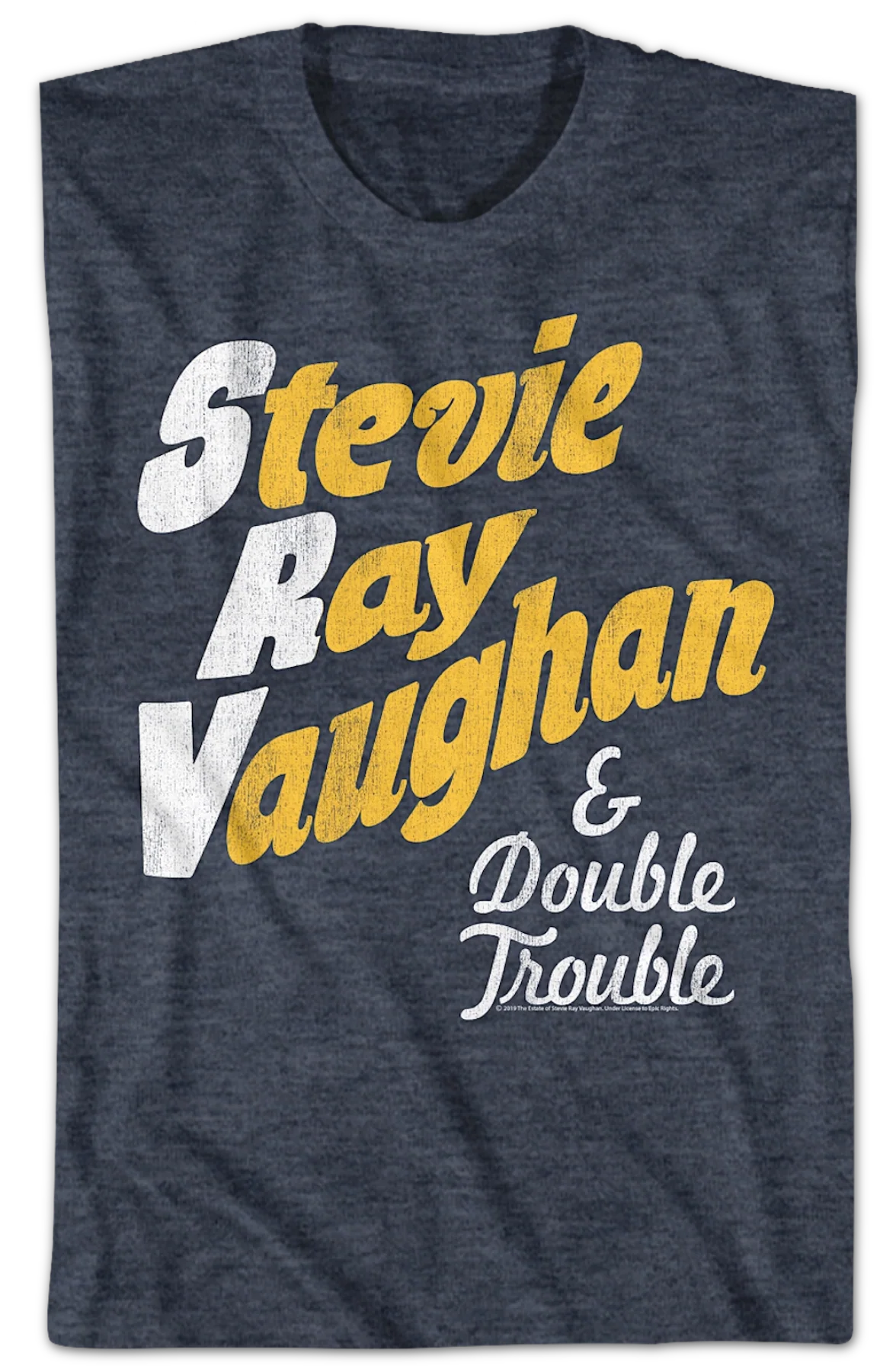 Vintage Stevie Ray Vaughan And Double Trouble T-Shirt - Image 2