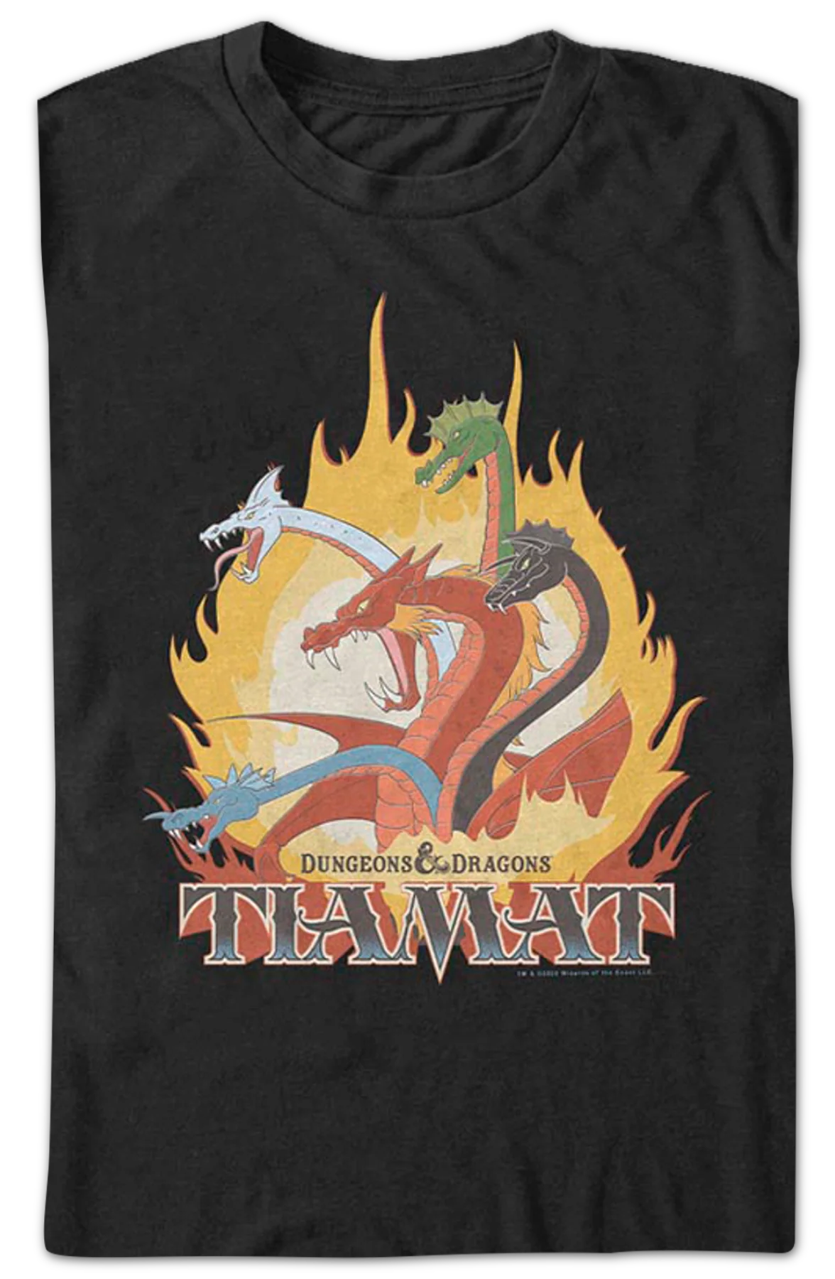 Vintage Tiamat Dungeons & Dragons T-Shirt - Image 2