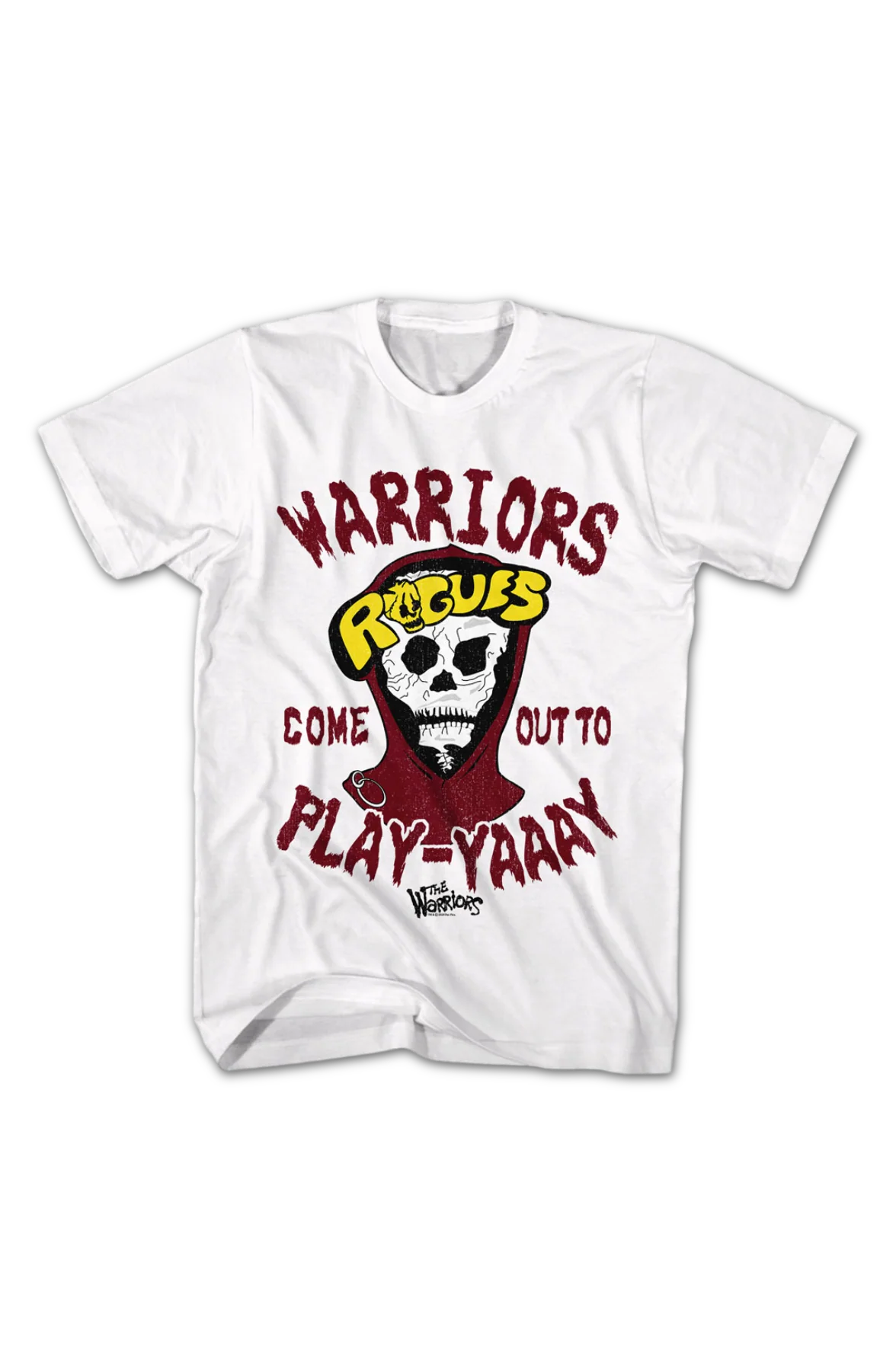 Vintage Warriors Come Out To Play-Yaaay Warriors T-Shirt - Image 2