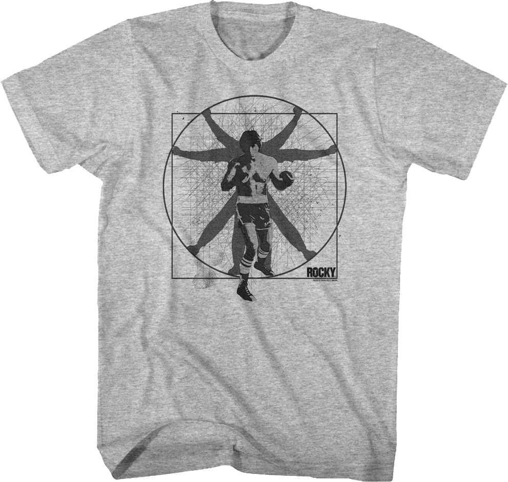 Vitruvian Rocky T-Shirt