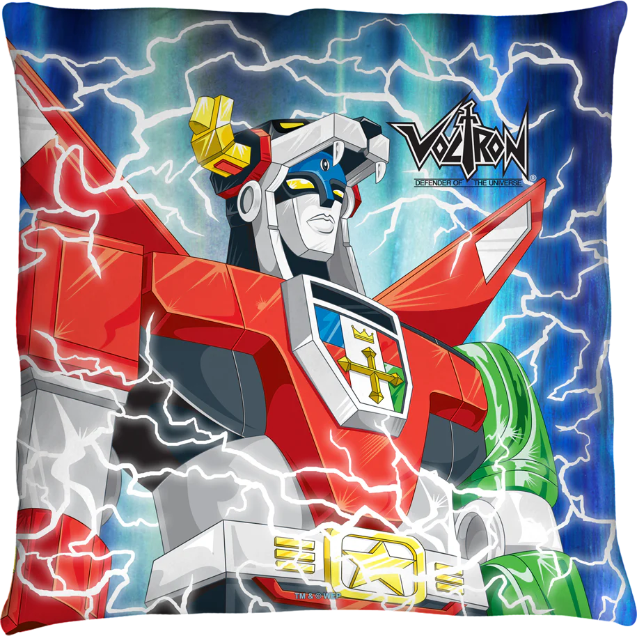 Voltron Throw Pillow