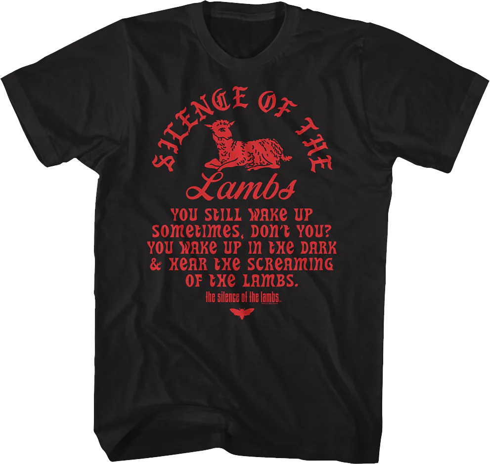 Wake Up in the Dark Silence of the Lambs T-Shirt