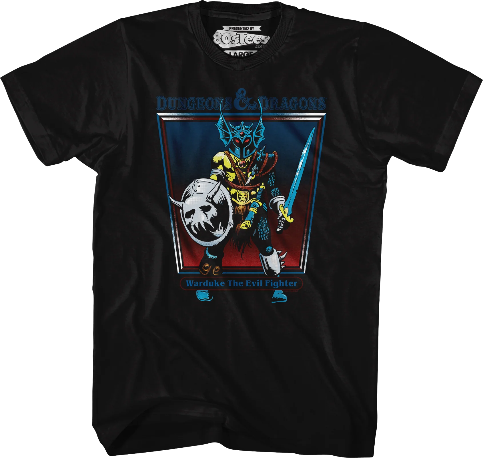 Warduke The Evil Fighter Dungeons & Dragons T-Shirt
