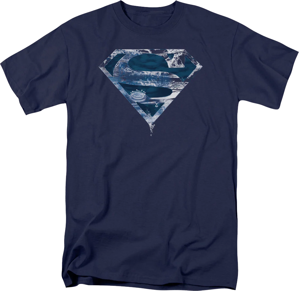 Water Logo Superman DC Comics T-Shirt