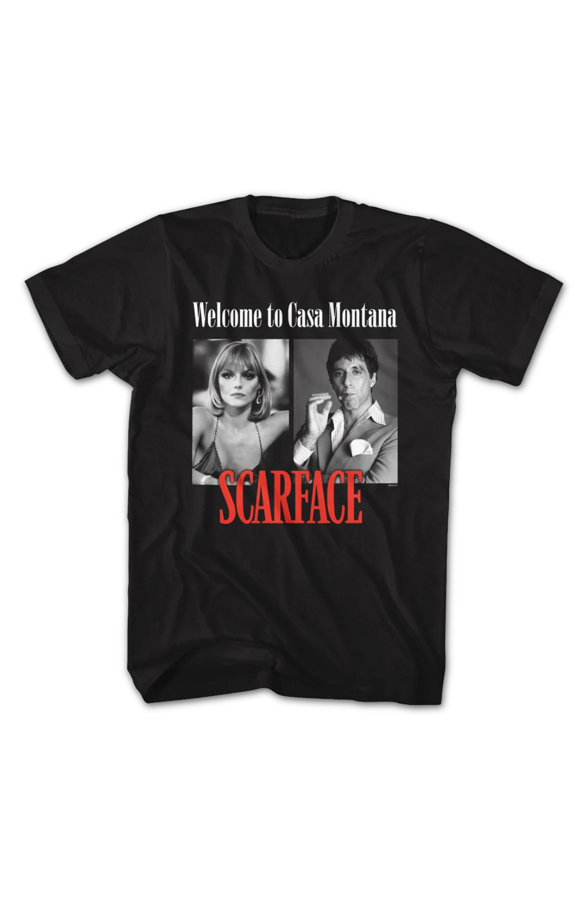Welcome To Casa Montana Scarface T-Shirt - Image 2