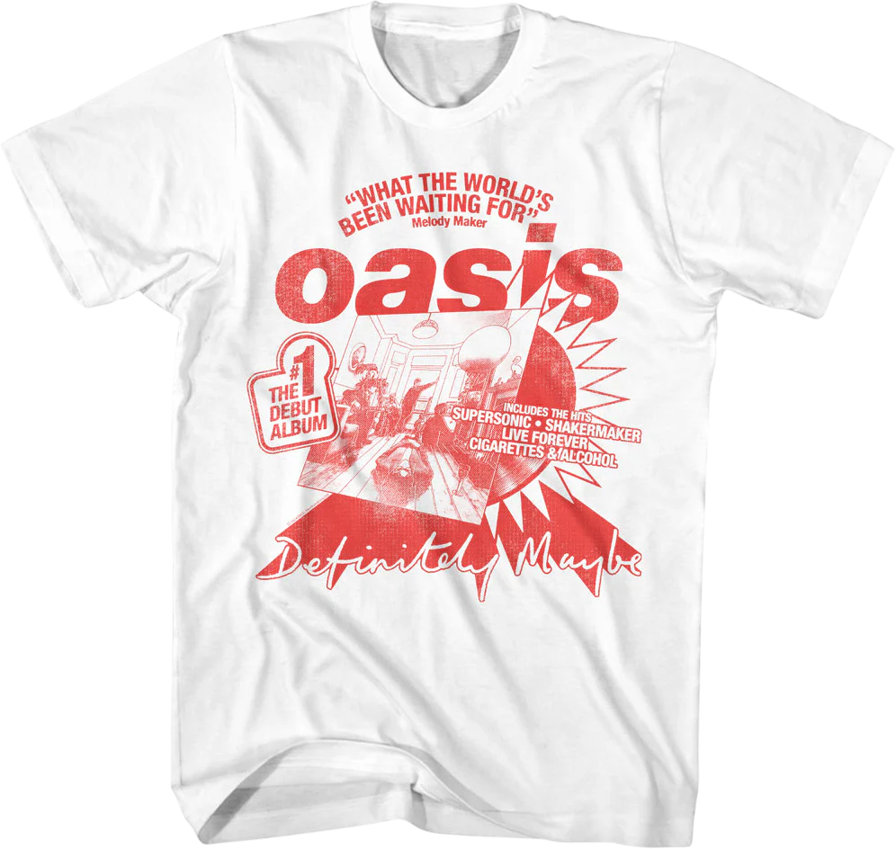 What The World's Been Waiting For Oasis T-Shirt