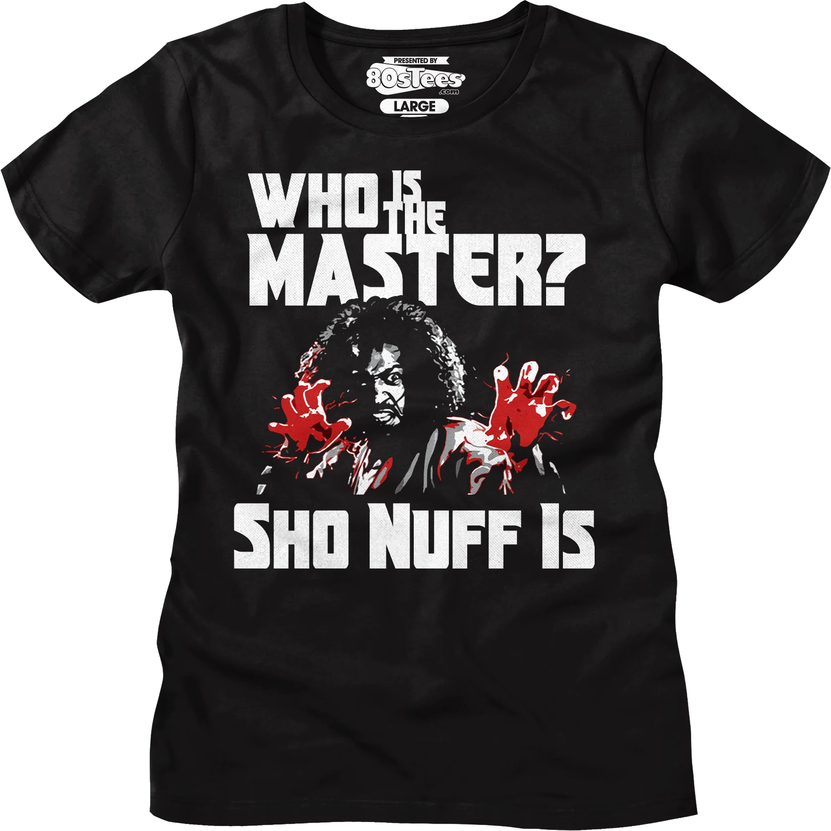 Who Is The Master The Last Dragon T-Shirt - Image 3