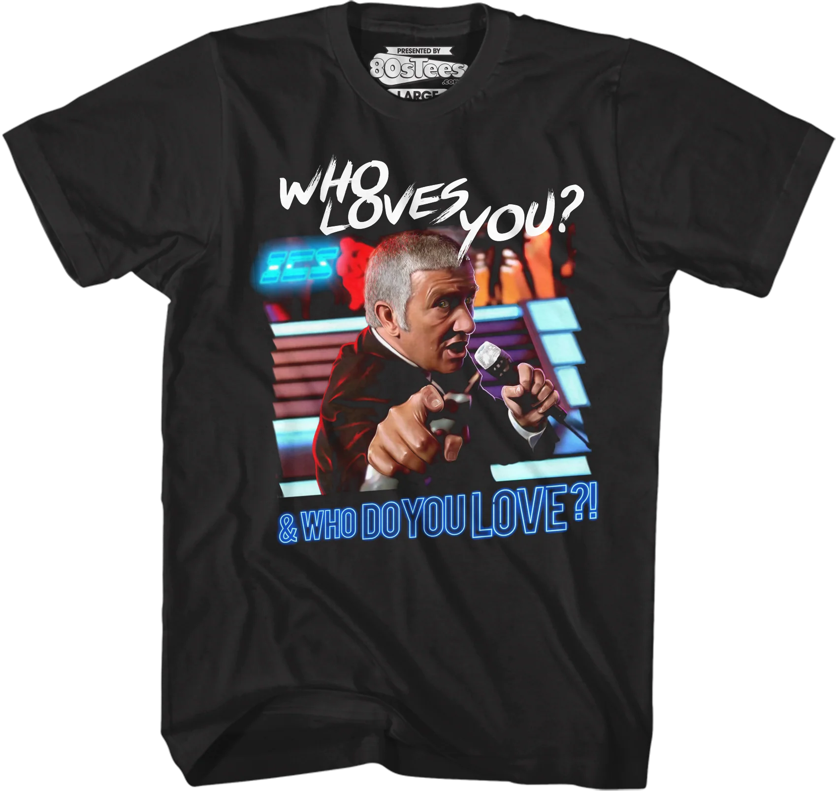 Who Loves You Running Man T-Shirt