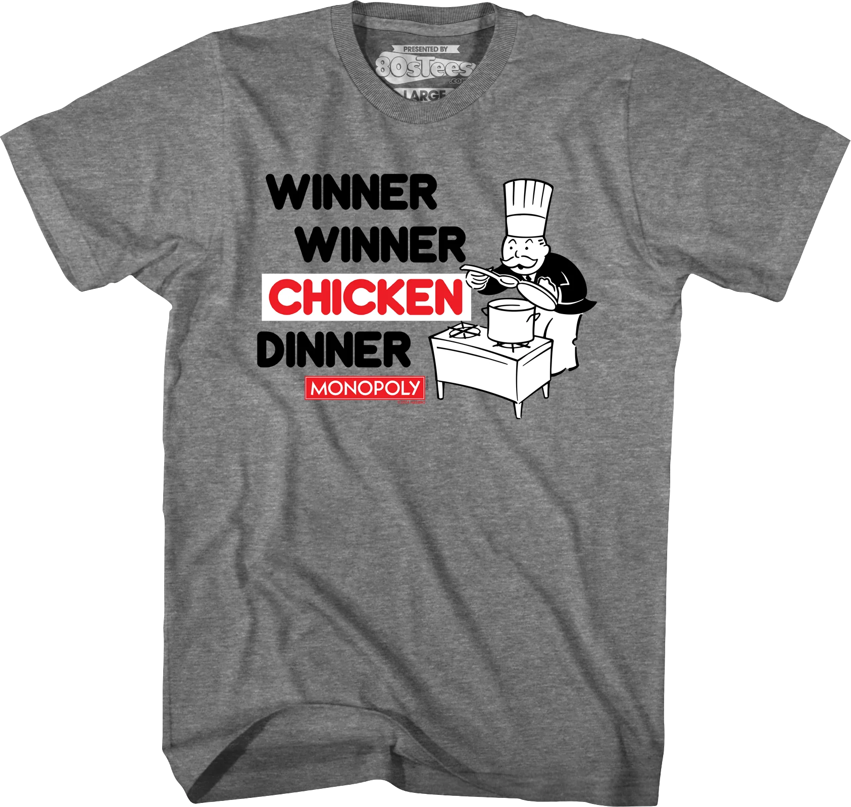 Winner Winner Chicken Dinner Monopoly T-Shirt