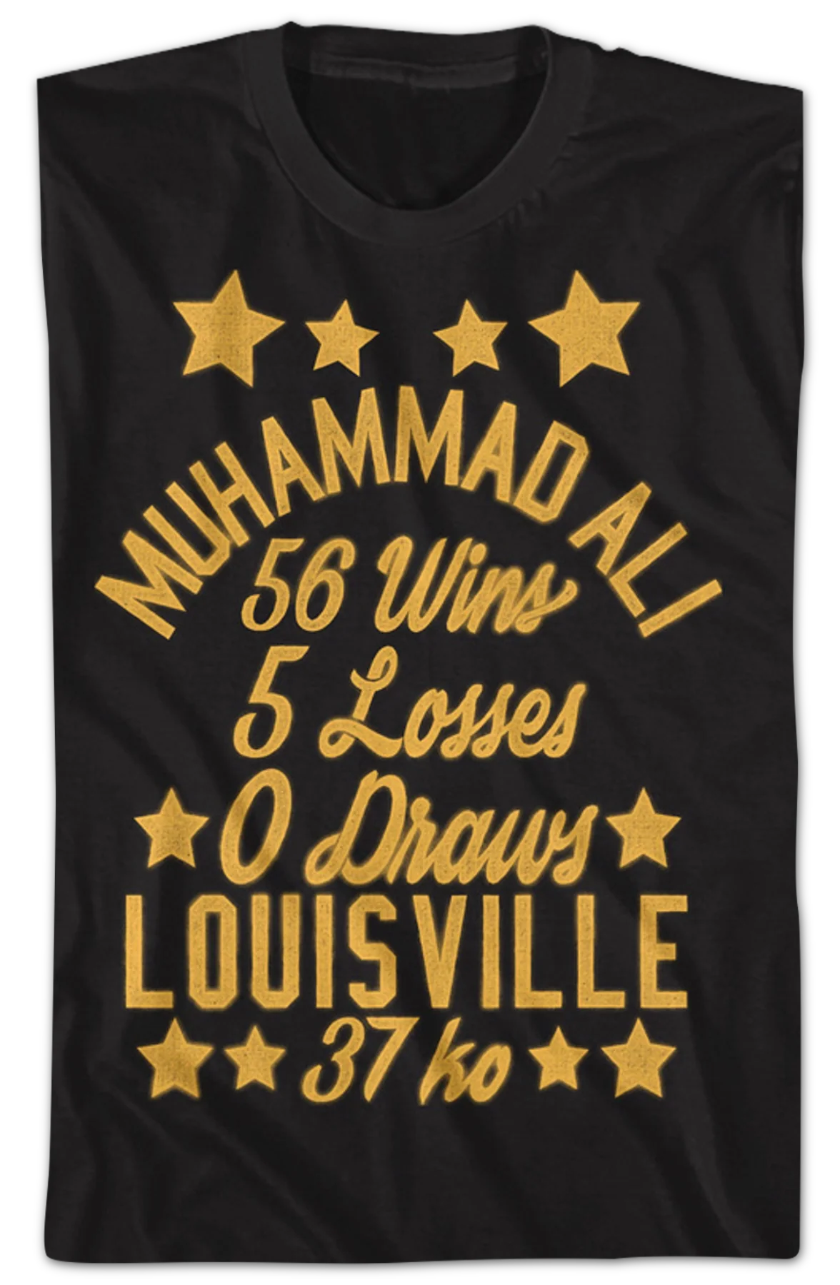 Wins And Losses Muhammad Ali T-Shirt - Image 2