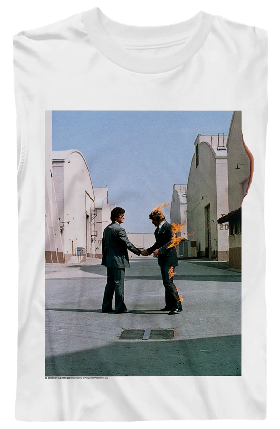 Wish You Were Here Pink Floyd Long Sleeve Shirt - Image 2