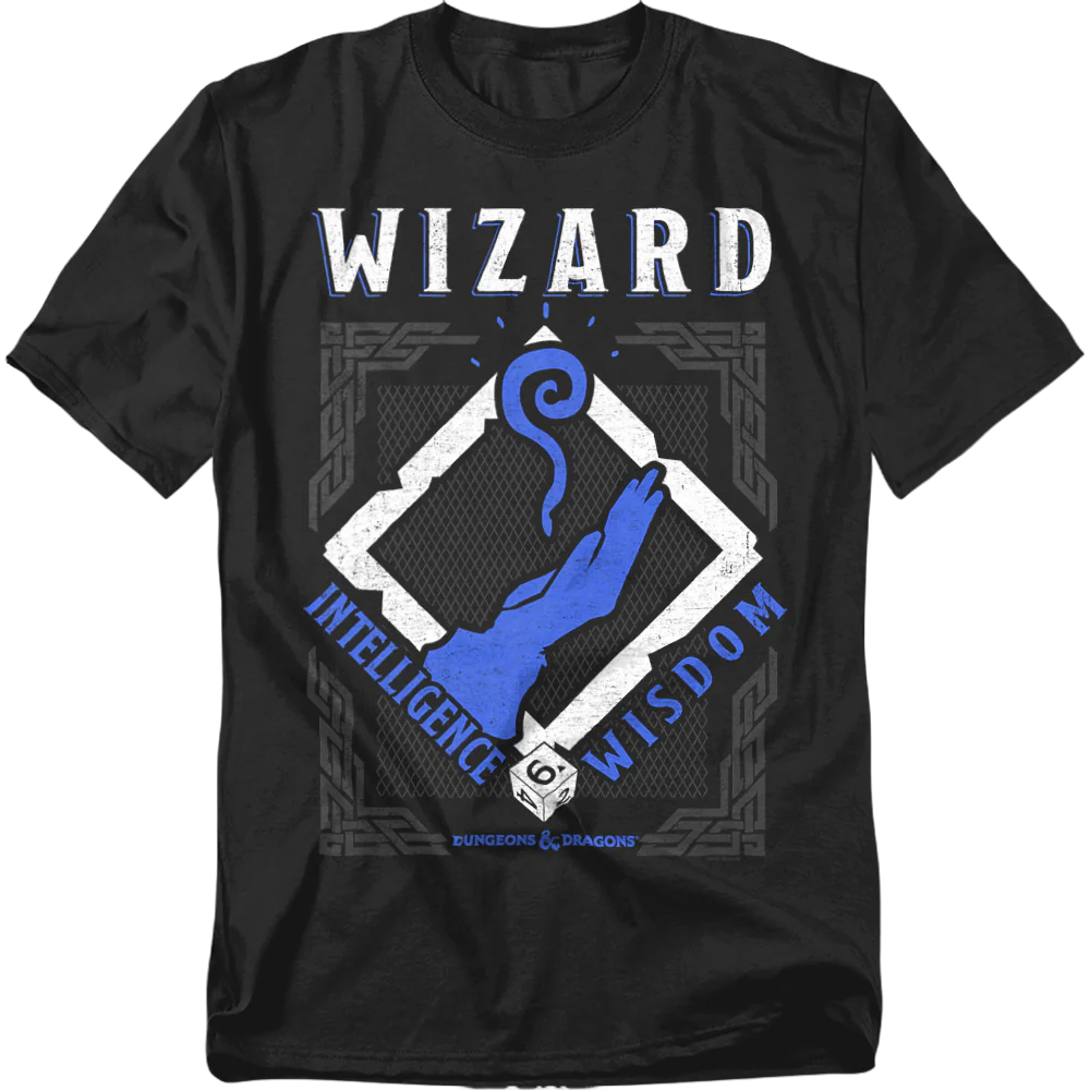 Wizard Logo Dungeons & Dragons T-Shirt - Image 2