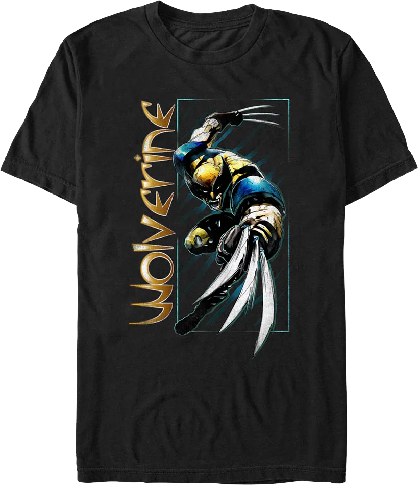 Wolverine Attack Marvel Comics T-Shirt
