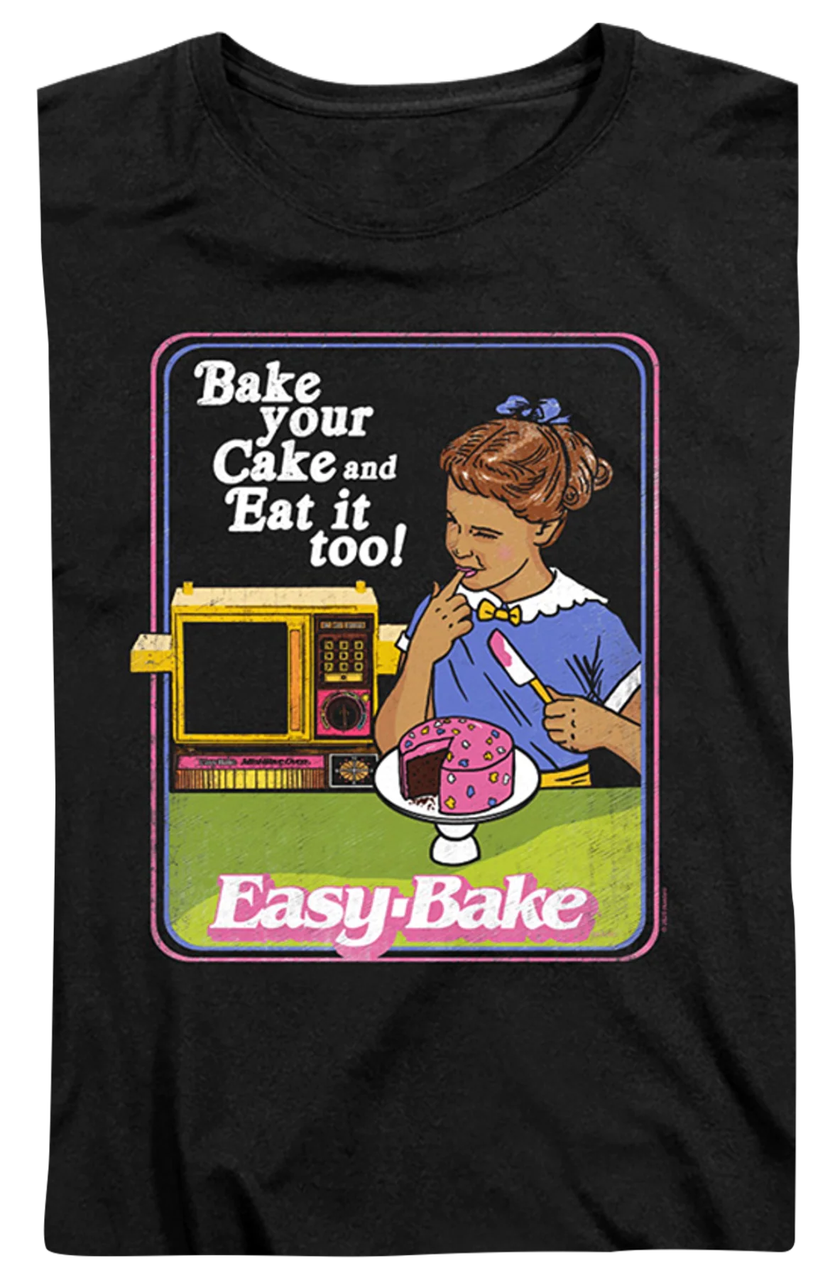 Womens Bake your Cake and Eat it too Easy-Bake Oven Shirt - Image 2