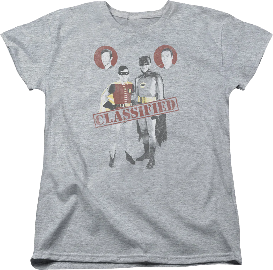 Womens Classified Batman TV Series Shirt