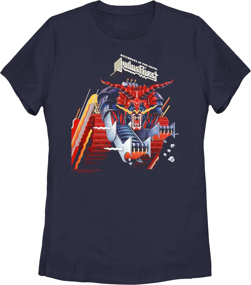 Womens Defenders Of The Faith Judas Priest Shirt