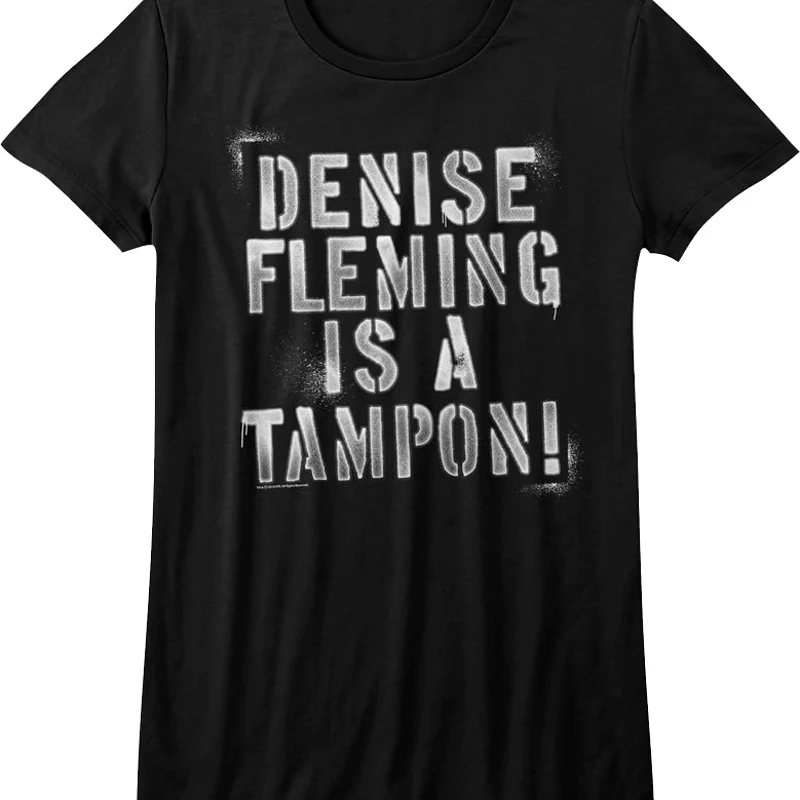Womens Denise Fleming Is A Tampon Can't Hardly Wait Shirt