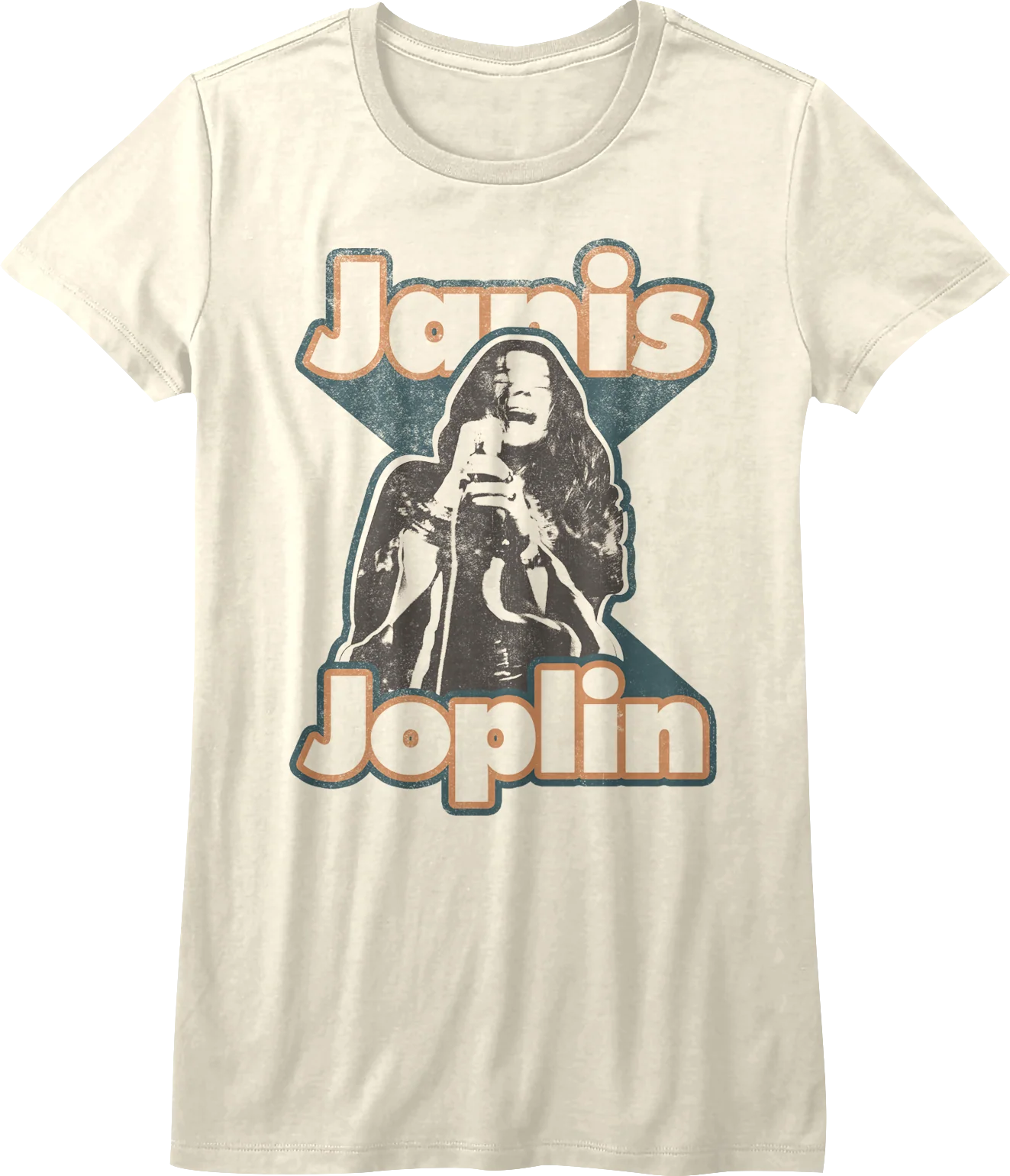 Womens Distressed Janis Joplin Shirt