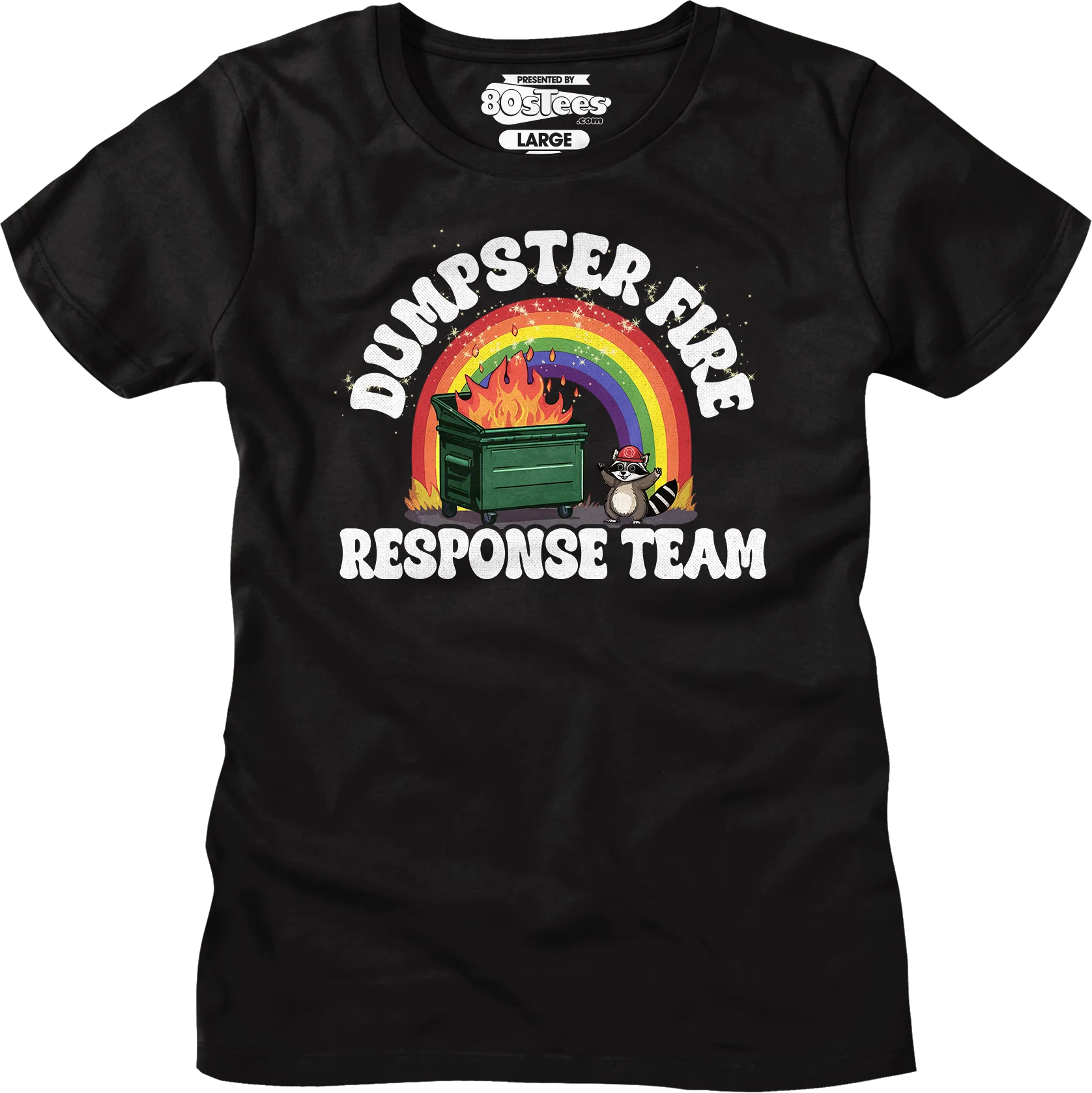 Womens Dumpster Fire Response Team Shirt