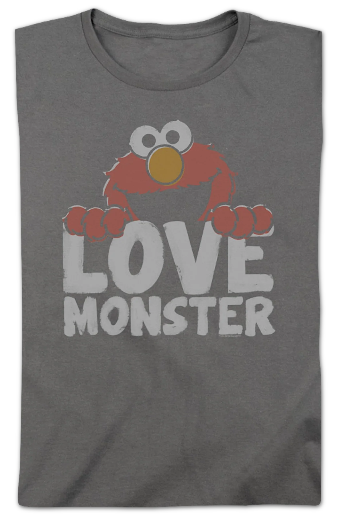 Womens Elmo Love Monster Sesame Street Shirt - Image 2