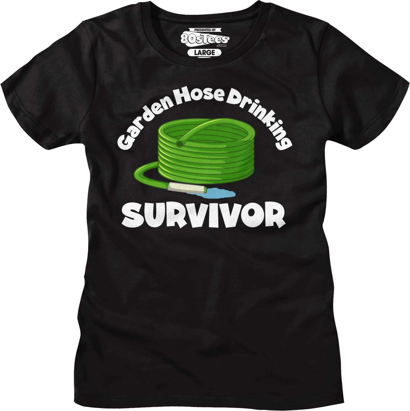 Womens Garden Hose Drinking Survivor Shirt - Image 6