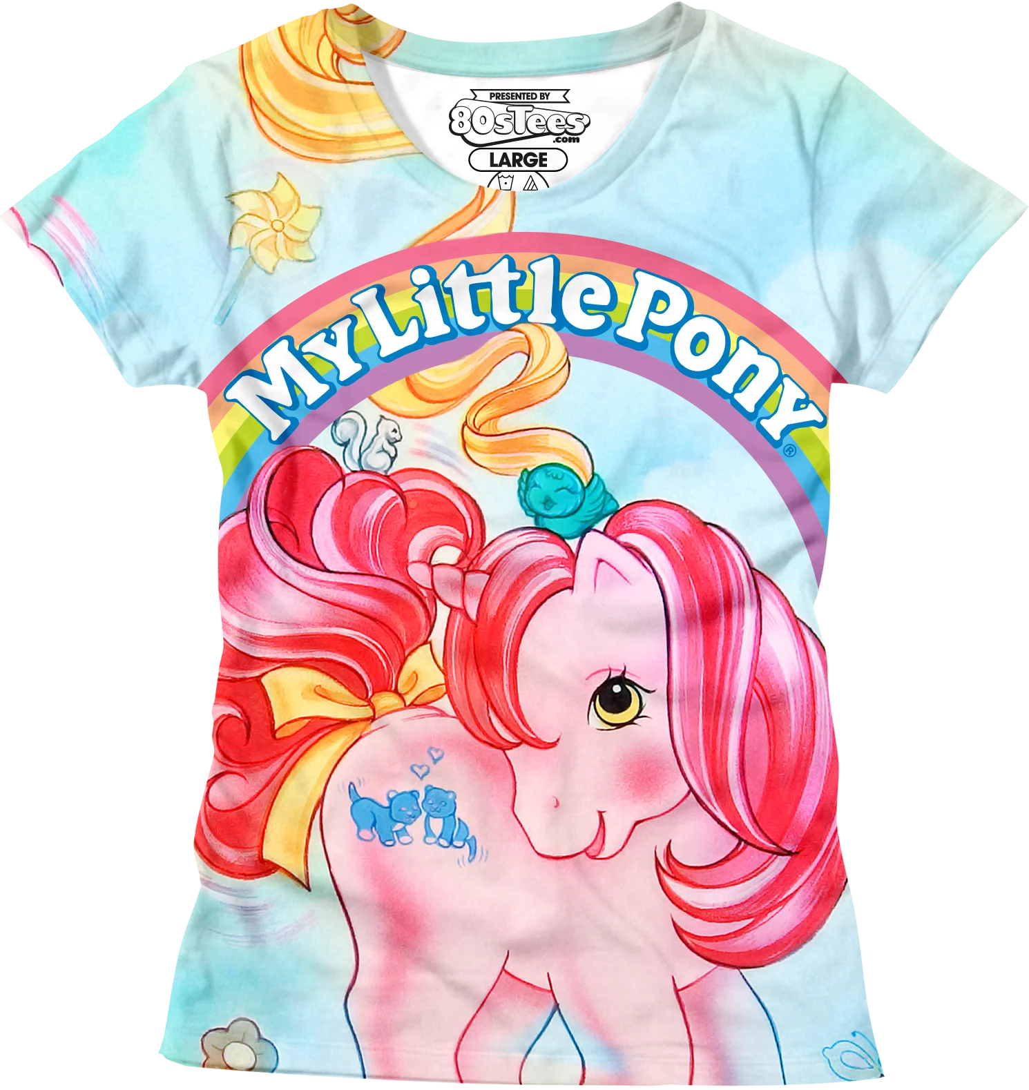 Womens Happy Tails My Little Pony Shirt