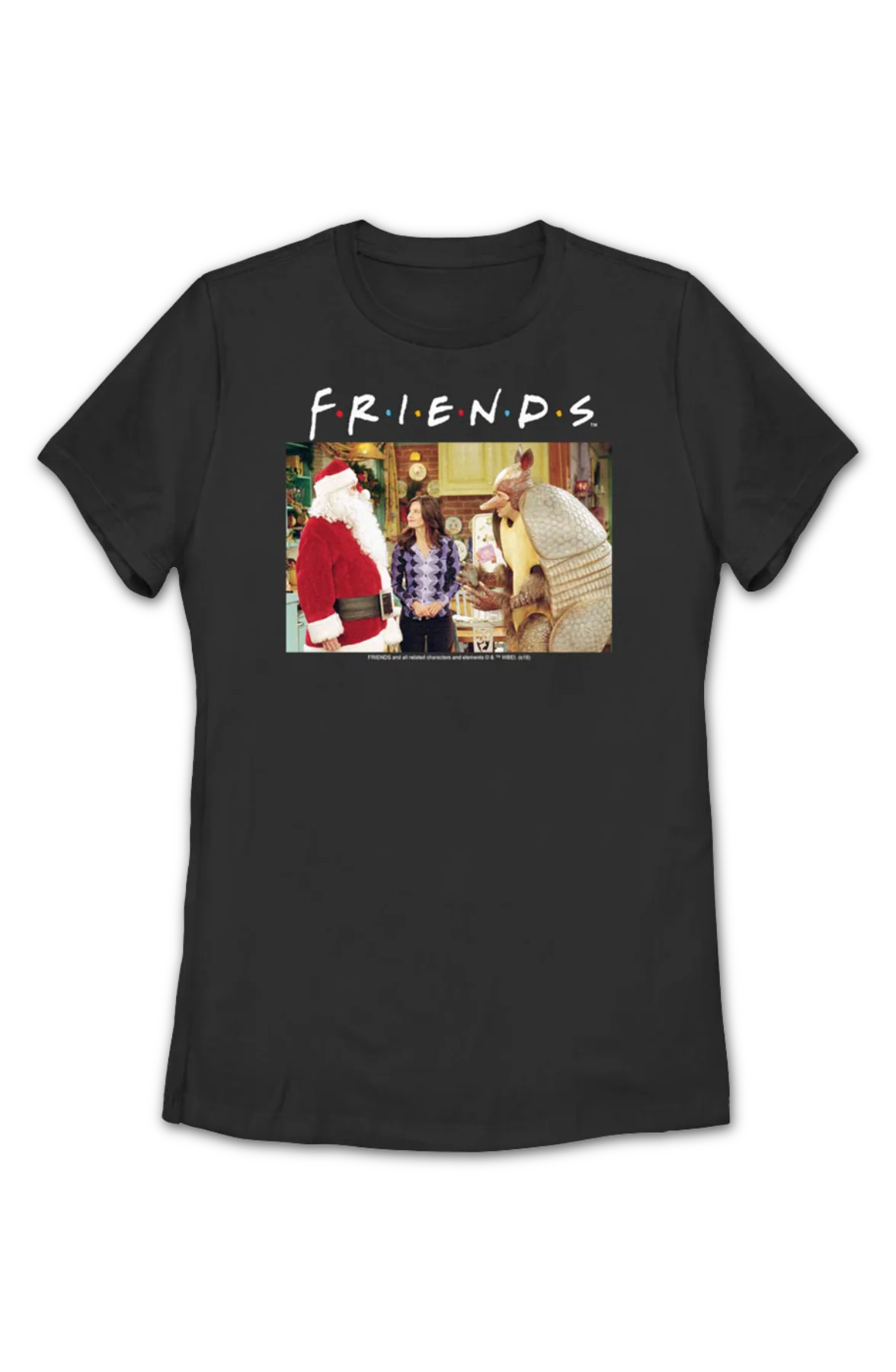 Womens Holiday Armadillo Friends Shirt - Image 2