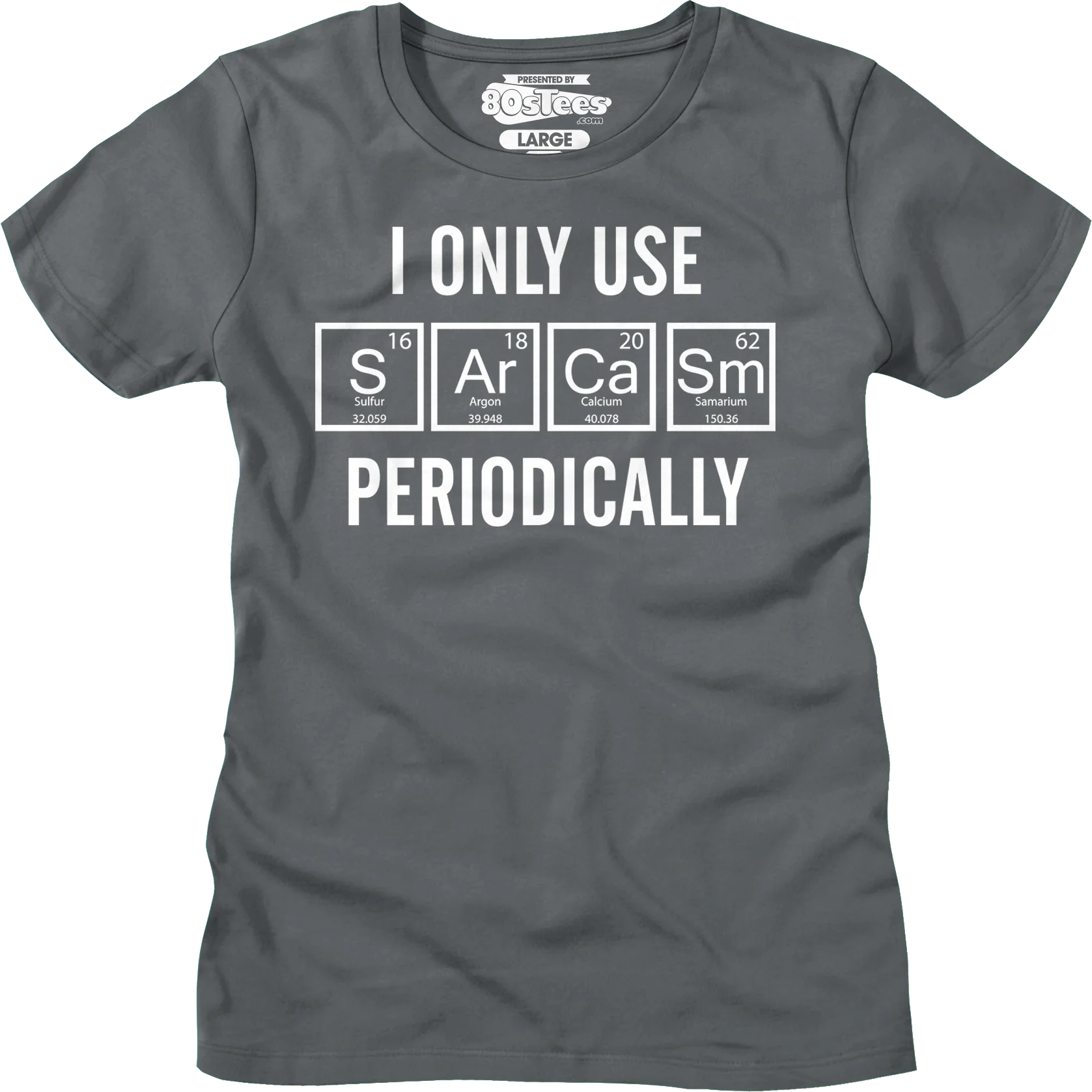 Womens I Only Use Sarcasm Periodically Shirt - Image 3