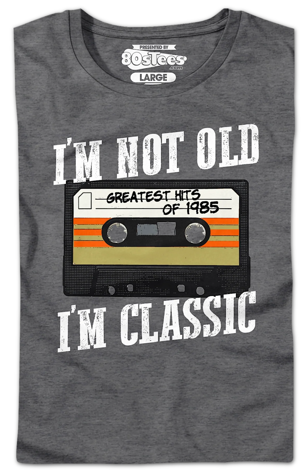 Womens I'm Not Old I'm Classic Greatest Hits Of 1985 Shirt - Image 2