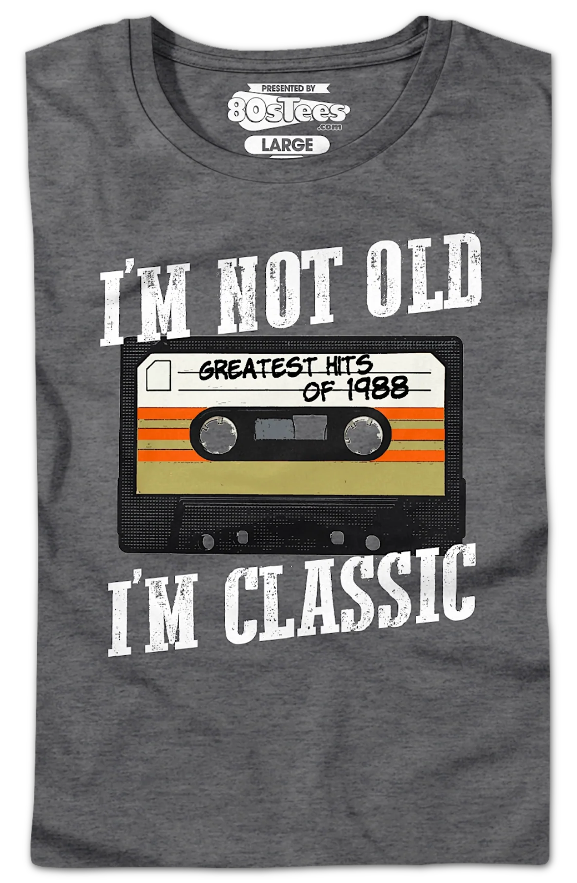 Womens I'm Not Old I'm Classic Greatest Hits Of 1988 Shirt - Image 2