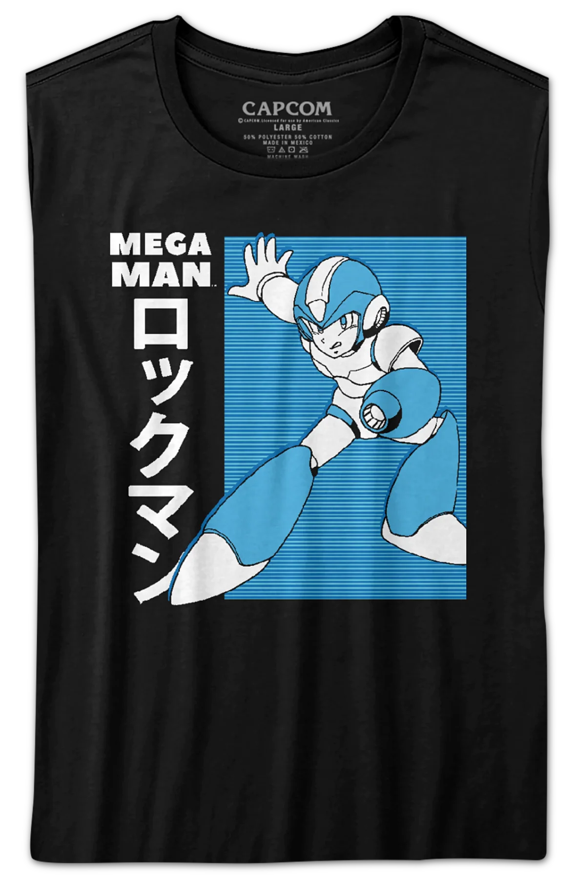 Womens Japanese Mega Man Shirt - Image 2