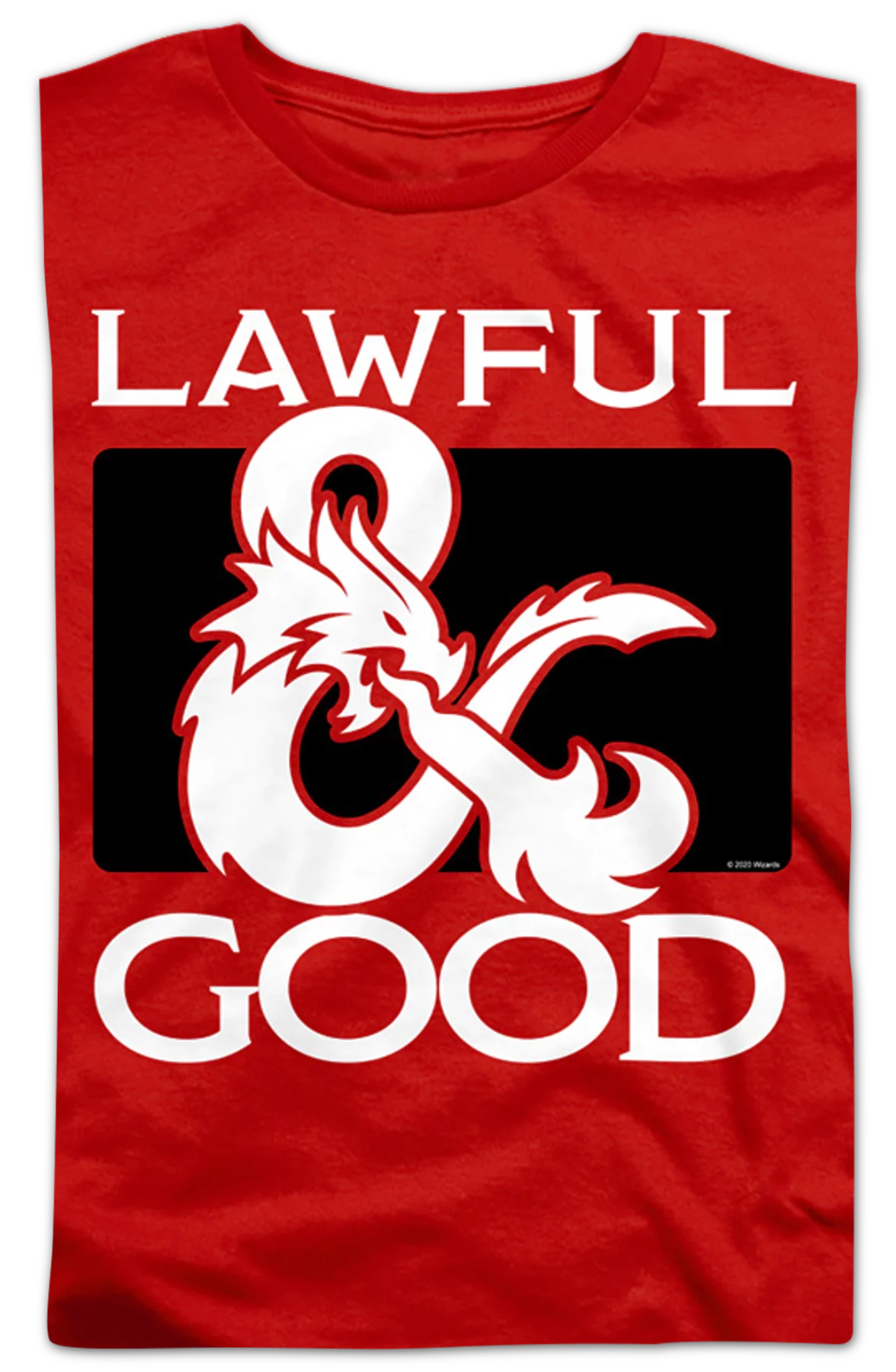 Womens Lawful Good Dungeons & Dragons Shirt - Image 2