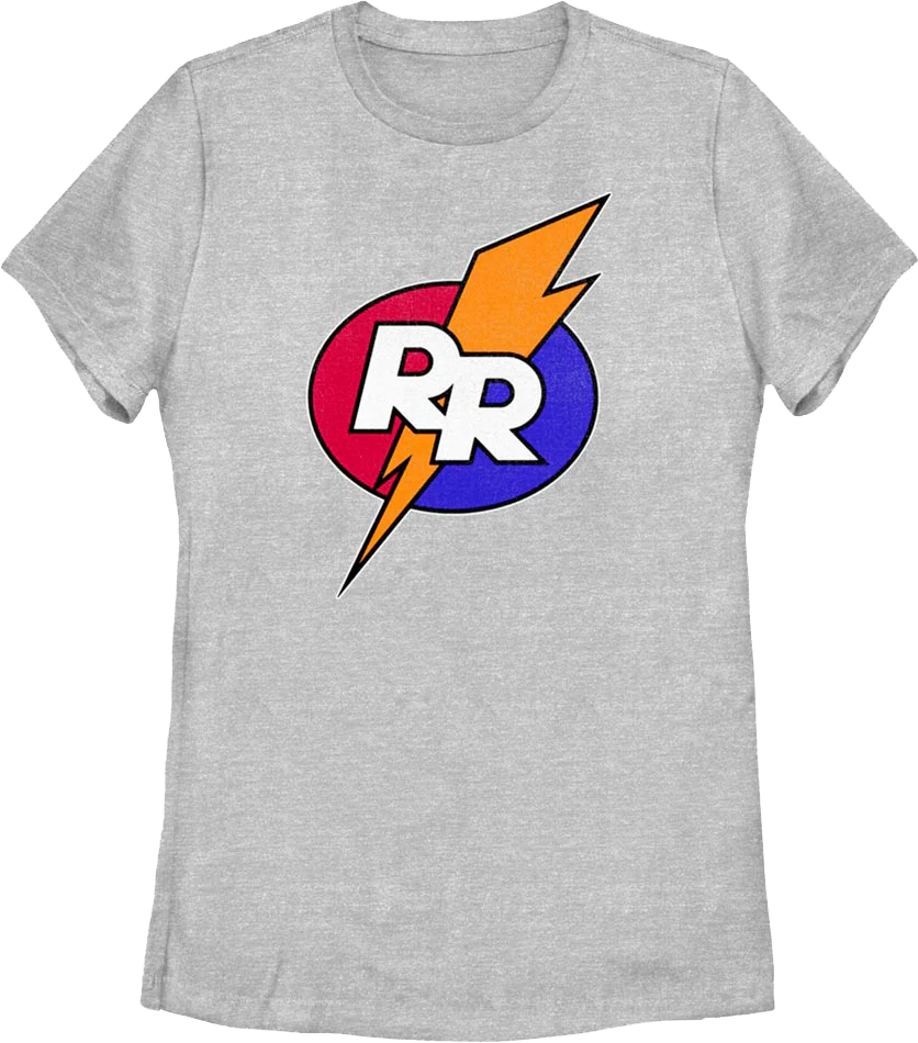 Womens Lightning Bolt Logo Chip 'n Dale Rescue Rangers Shirt