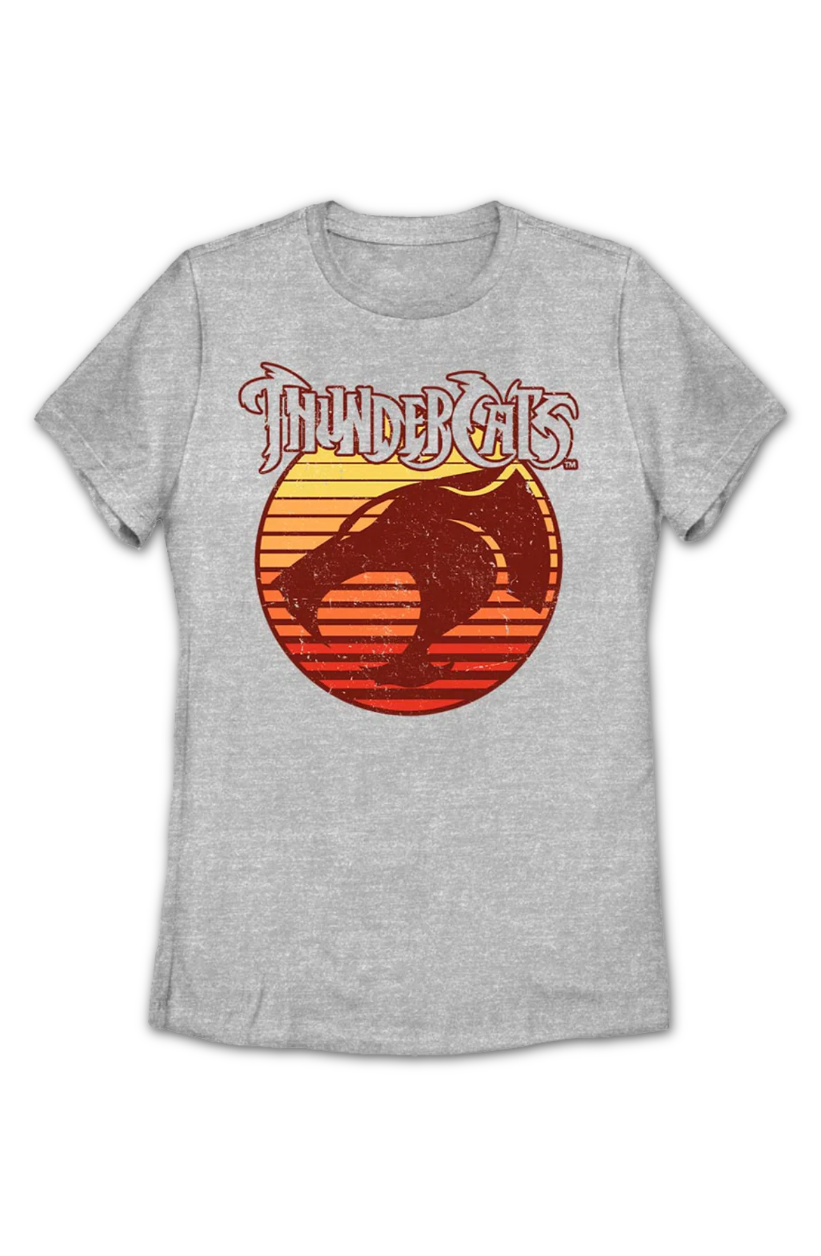 Womens Logo With Sunset Blinds ThunderCats Shirt - Image 2
