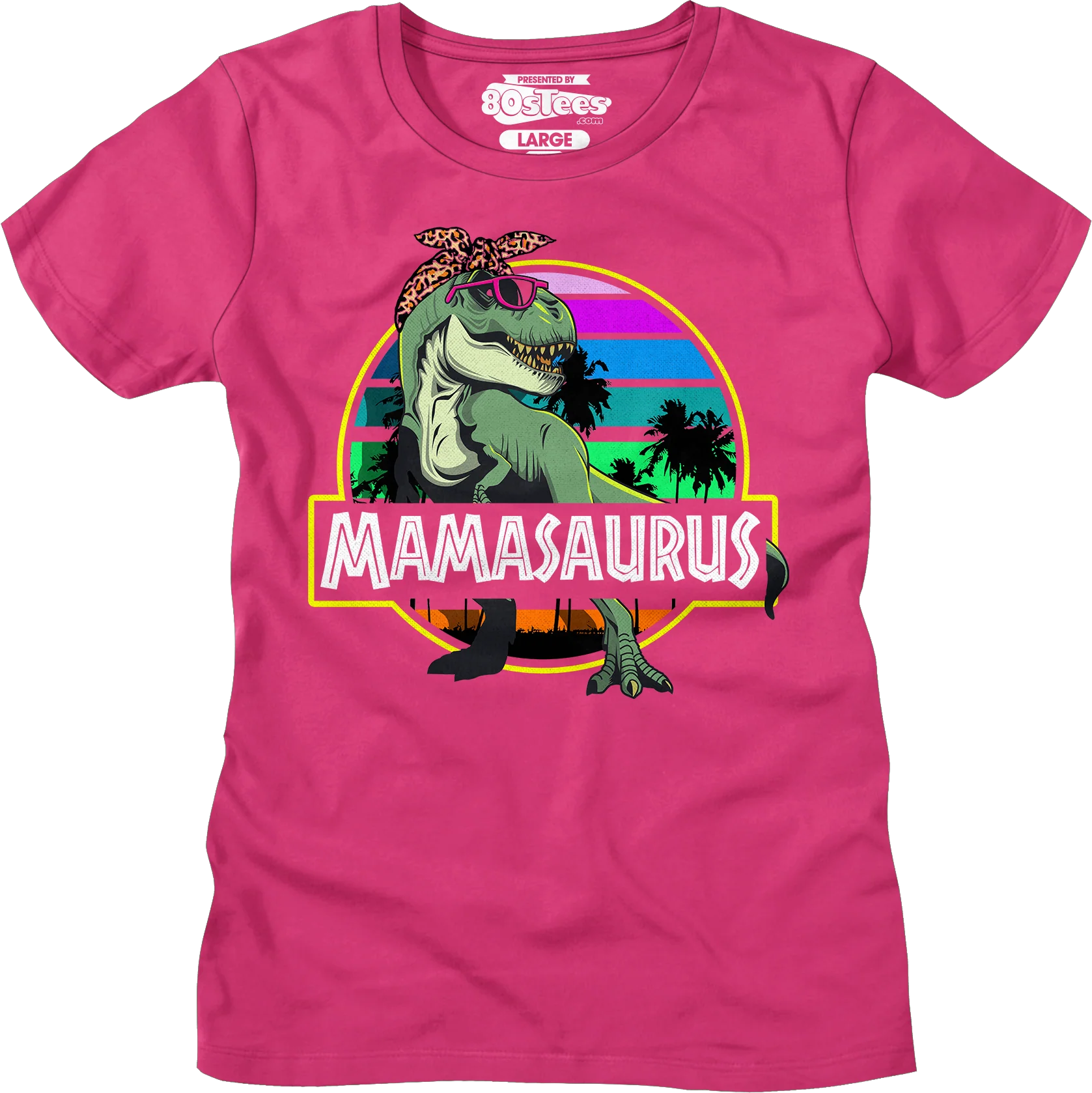 Womens Mamasaurus Shirt - Image 3