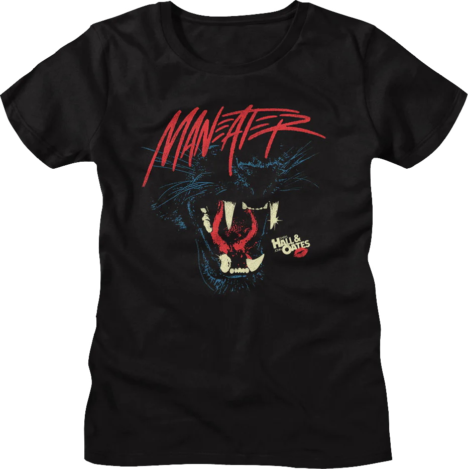 Womens Maneater Hall & Oates Shirt