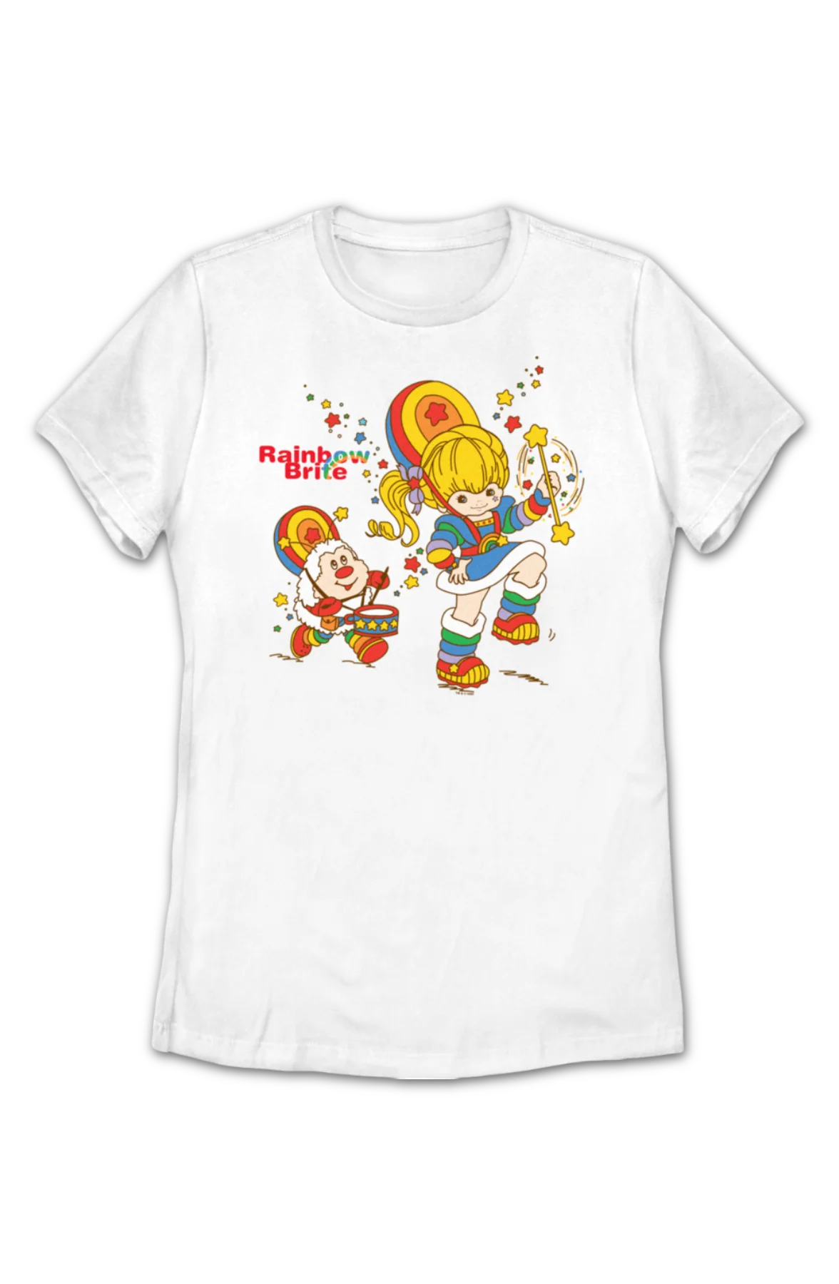 Womens Marching Band Rainbow Brite Shirt - Image 2
