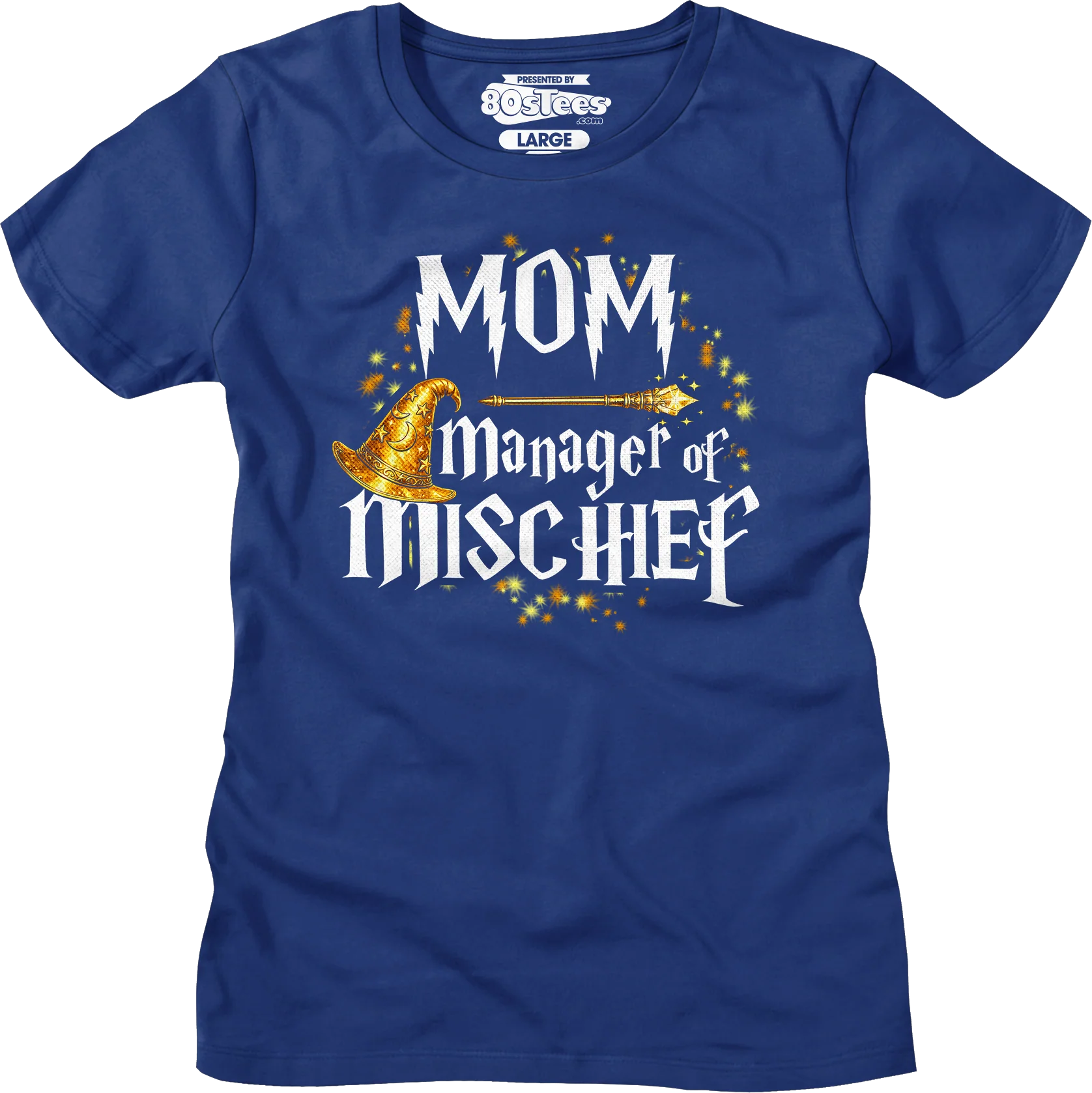 Womens Mom Manager of Mischief Shirt - Image 5